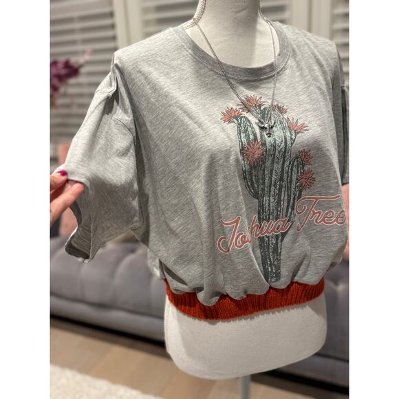 NWT Upcycled Joshua Tree T Shirt by Grayson Social Size M-L |  SAME DAY SHIP - Picture 1 of 4